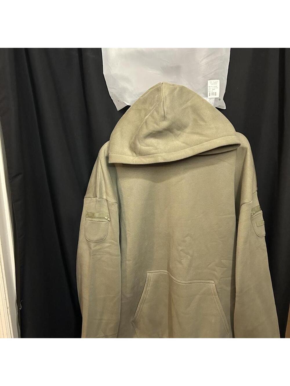 Comfrt Men's Khaki and Tan Hoody